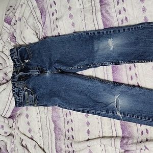 Distressed boys jeans
